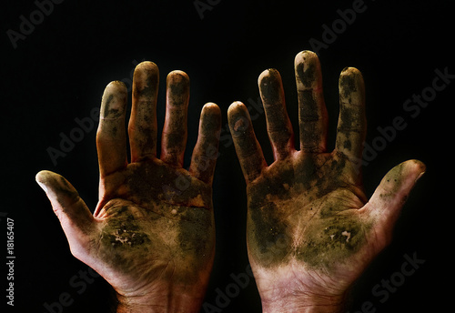 Photo: dirty hands dirty hands