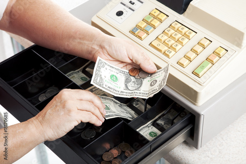 Photo: Cash Register Drawer Horizontal Cash Register Drawer Horizontal