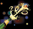 Champagne Explosion for celebration