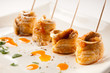 Marinated herring fillets