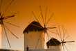 Windmills of Mykonos, Greece