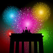 feuerwerk am brandenburger tor I