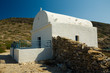 Chapel Agia Anna on Gramvoussa island, Greece