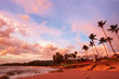Warm light of tropical evening. Koh Lanta island, Thailand