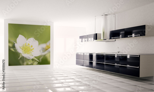 Modern Küche 3d
