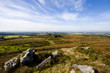 view of a small mountain in brittany