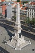 Obelisk in Praça dos Restauradores, Lisbon, Portugal