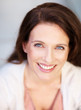 Closeup portrait of a lovely woman smiling Closeup portrait of a lovely woman smiling