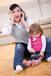 working and parenting
