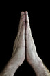 Hands praying