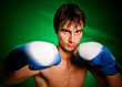Blow of the boxer