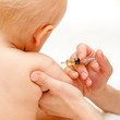 Little baby get an injection Little baby get an injection