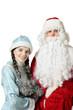 Russian Christmas characters: Ded Moroz and Snegurochka Russian Christmas characters: Ded Moroz and Snegurochka