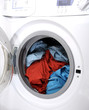 Clothes in laundry