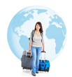 tourist woman