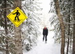 Winter hiking with Snowshoes