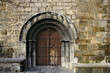 Ancient stone arch romanic architecture Ancient stone arch romanic architecture