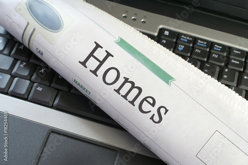 Photo: Homes newspapers section Homes newspapers section