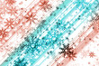 Snow in white background. Snow in white background.