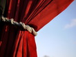 rideau rouge