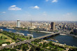 Top of Cairo from tv tower, Panorama - Egypt