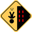 Suicide danger icon, Unfortunate love, depression sign Self-Dest