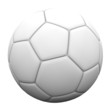 ����: WHITE SOCCER BALL 1 � Yahia LOUKKAL #18278878