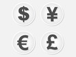 money icons illustration