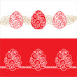 Red Egg for Easter holiday celebration Red Egg for Easter holiday celebration