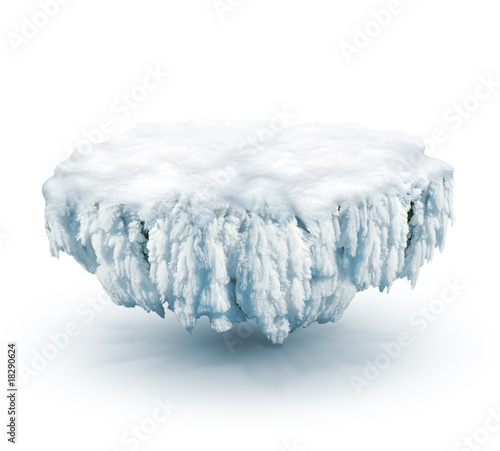 Illustration: frozen land frozen land