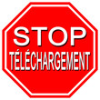 panneau Stop Téléchargement