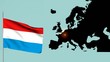 Lussemburgo Bandiera europea