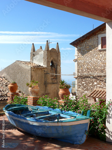 Village in Castelmola, sicily