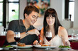 Couple Dining Together Couple Dining Together