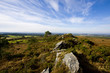 view of a small mountain in brittany