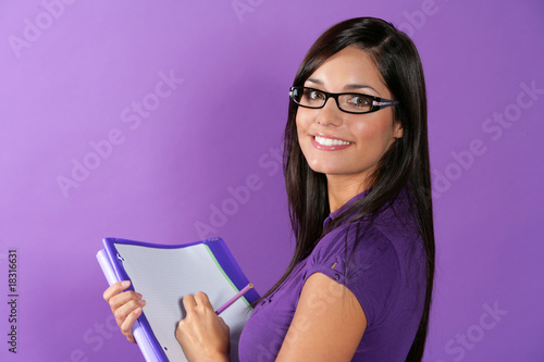 Photo: Etudiante Etudiante