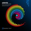 Abstract colorful background. Vector.