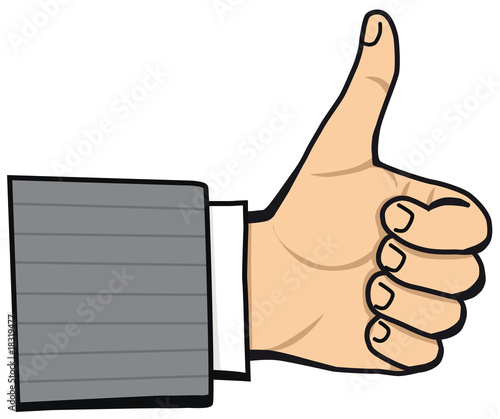 Vektor: Hand OK 2 Hand OK 2
