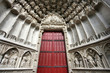 Auxerre cathedral door
