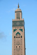 Minaret of Mosque Hassan II in Casablanca