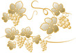 racimo de uvas dorado racimo de uvas dorado