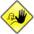 Vektor: " Keep Out " Sign ( diamond - roadsign style - shiny - vector ) " Keep Out " Sign ( diamond - roadsign style - shiny - vector )