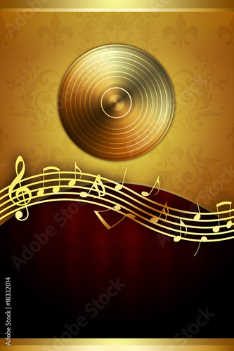 Illustration: Premium Musical Background Premium Musical Background