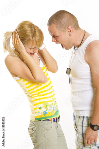 Photo: Domestic violence Domestic violence