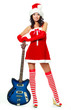 girl with a guitar