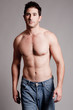 Shirtless man walking Shirtless man walking