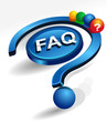 frequently asked questions vector icon