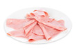 Slices of tasty ham