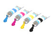 Farbtuben CMYK