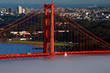capture of san francisco cityscape and golden gate bridge